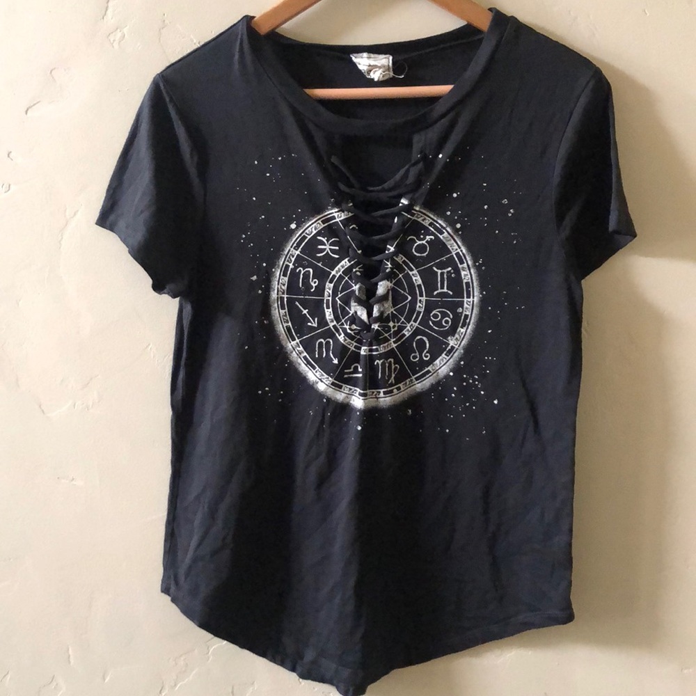Black Astrology T-Shirt from The Buckle